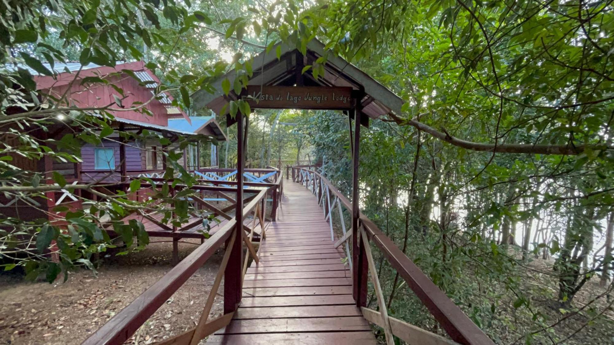 Vista Do Lago Jungle Lodge Cajual Екстериор снимка