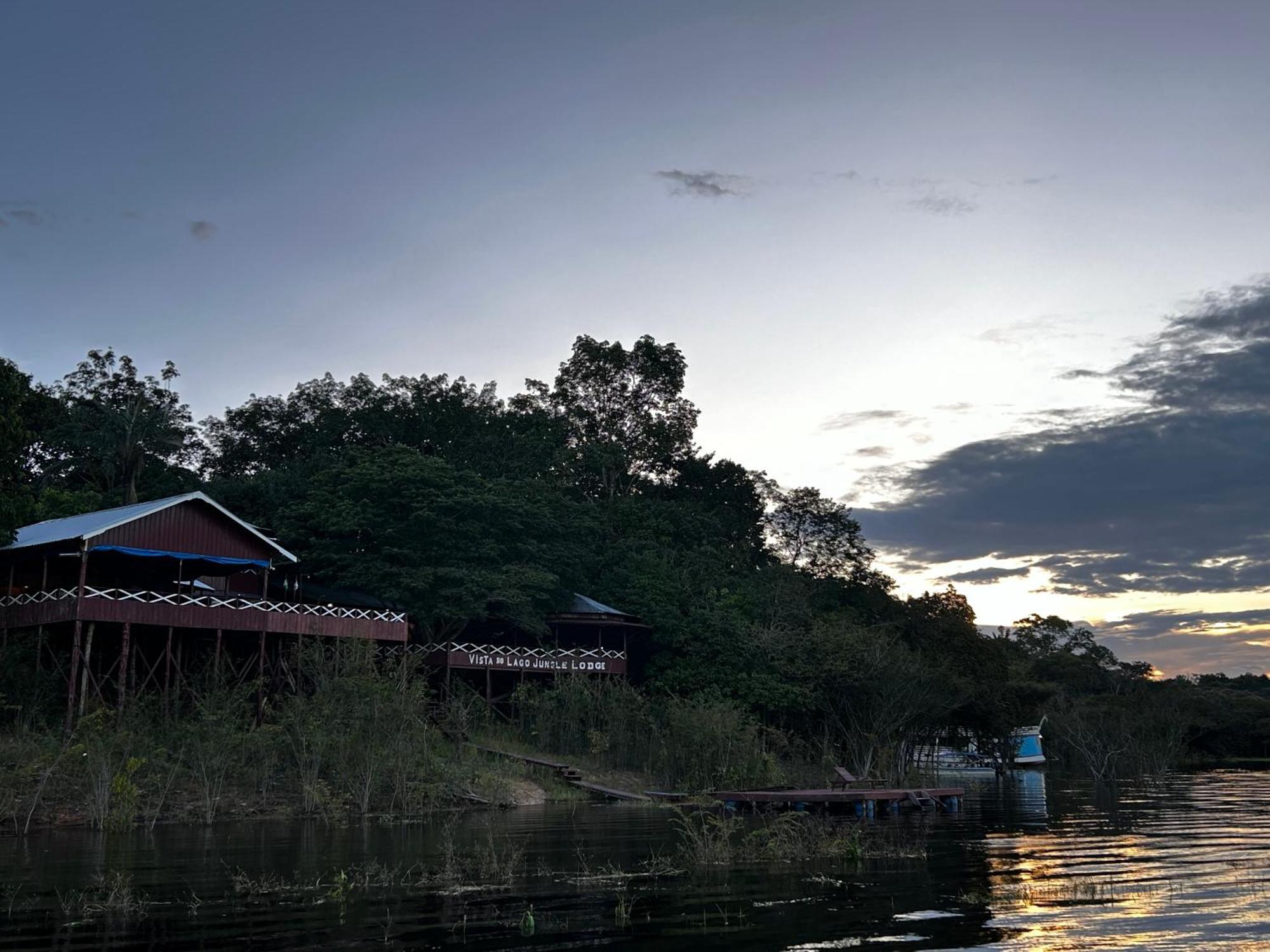 Vista Do Lago Jungle Lodge Cajual Екстериор снимка