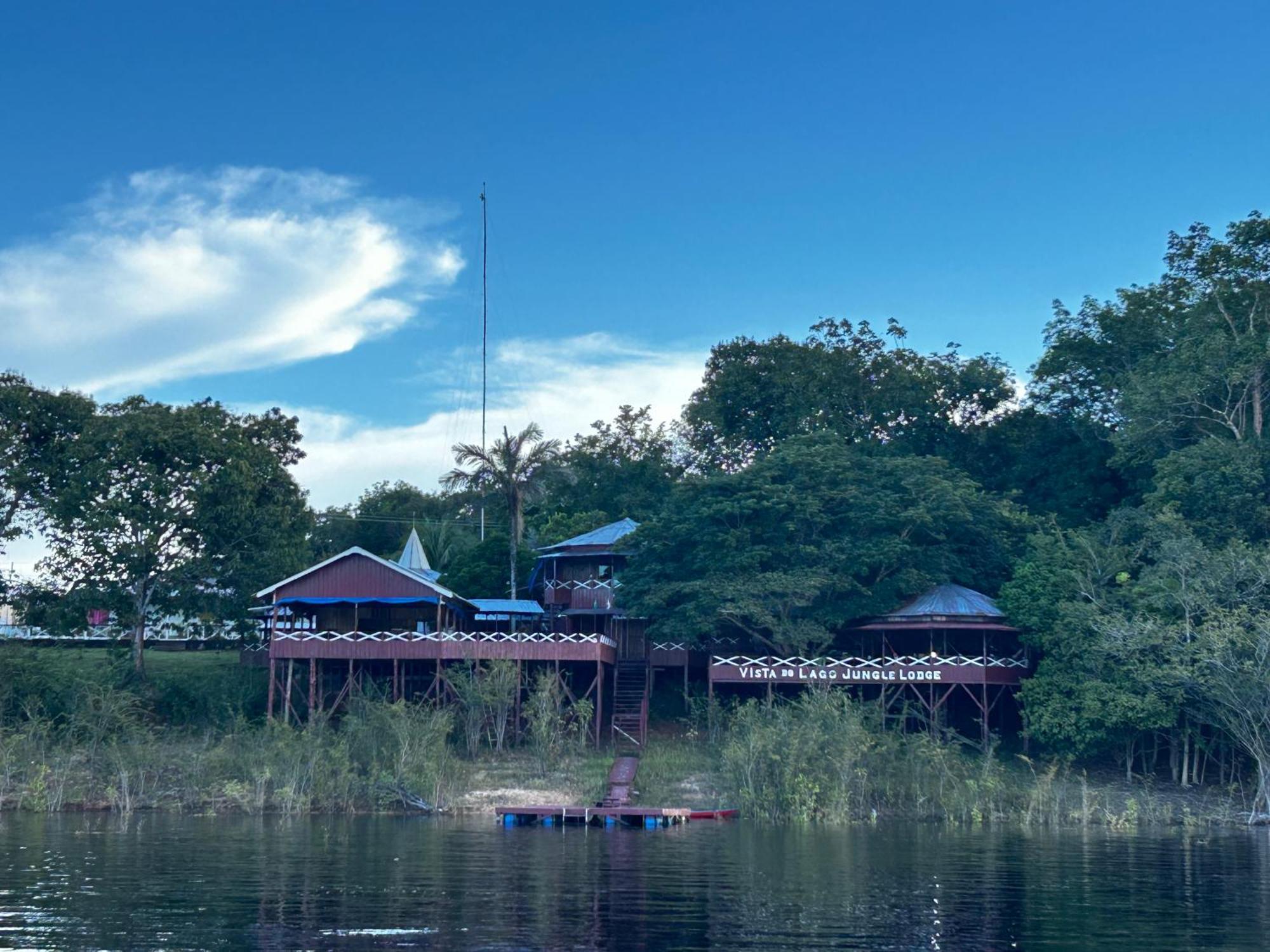 Vista Do Lago Jungle Lodge Cajual Екстериор снимка