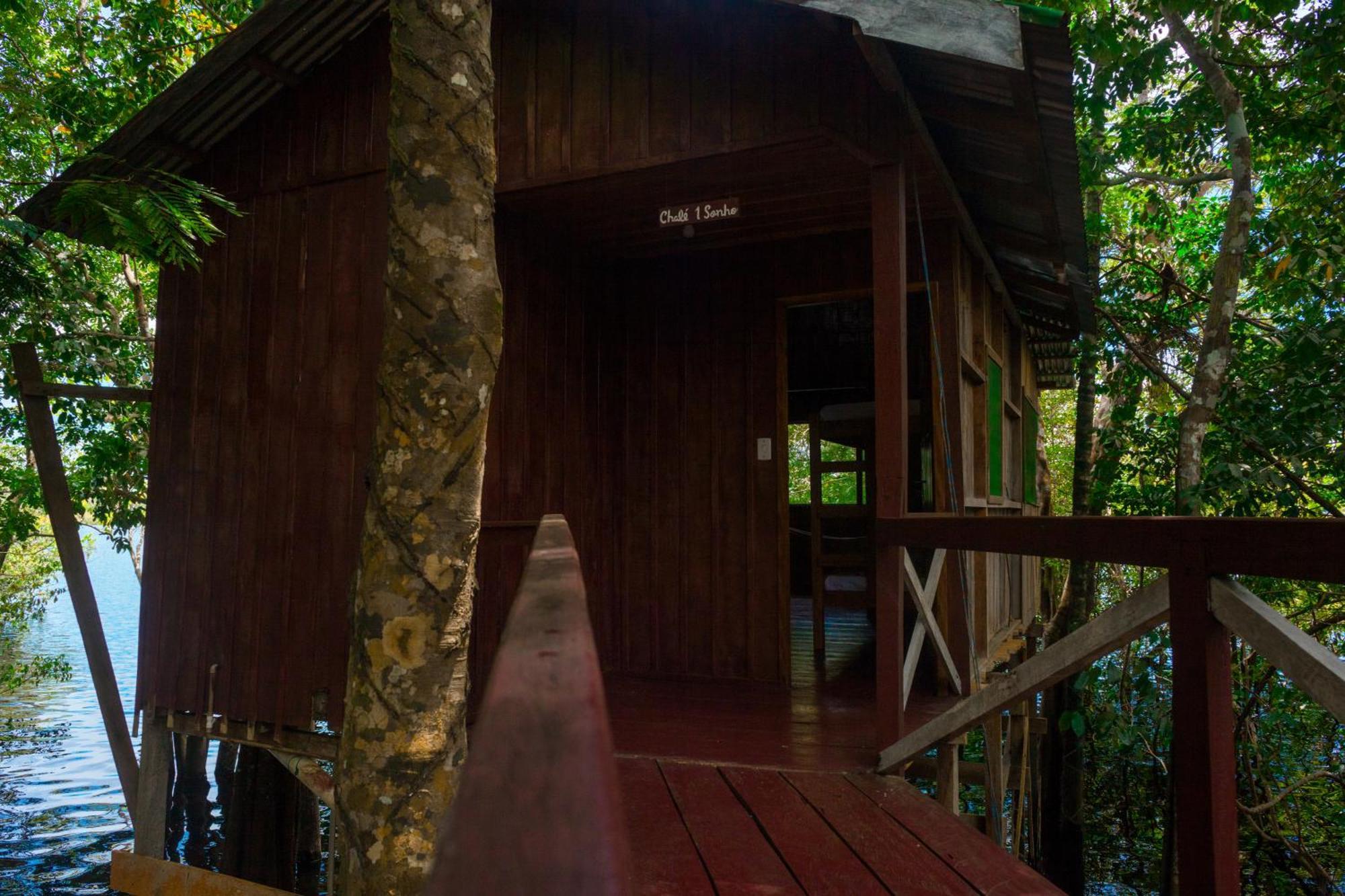 Vista Do Lago Jungle Lodge Cajual Екстериор снимка